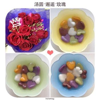 汤圆“邂逅”玫瑰怎么做，汤圆“邂逅”玫瑰怎么做好吃，汤圆“邂逅”玫瑰做法