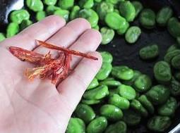 香葱爆蚕豆怎么做，香葱爆蚕豆怎么做好吃，香葱爆蚕豆做法