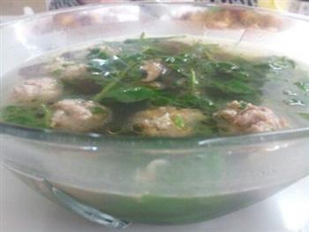 枸杞菜鲜肉丸汤怎么做，枸杞菜鲜肉丸汤怎么做好吃，枸杞菜鲜肉丸汤做法