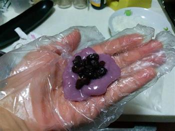 紫薯蜜豆糯米糍怎么做，紫薯蜜豆糯米糍怎么做好吃，紫薯蜜豆糯米糍做法