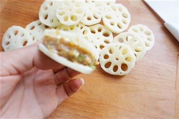 香炸藕盒怎么做，香炸藕盒怎么做好吃，香炸藕盒做法