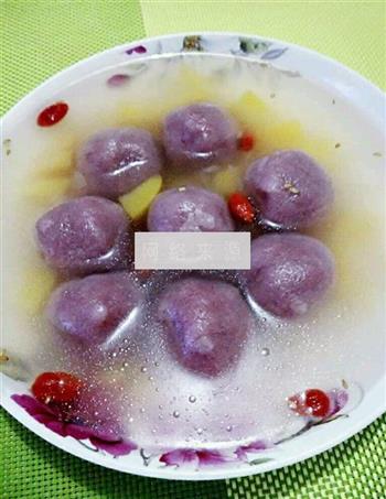 银耳紫薯水果汤圆怎么做，银耳紫薯水果汤圆怎么做好吃，银耳紫薯水果汤圆做法