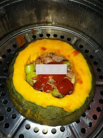 鸡肉南瓜盅怎么做，鸡肉南瓜盅怎么做好吃，鸡肉南瓜盅做法