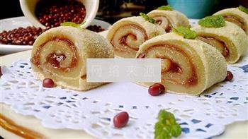 小米红豆卷怎么做，小米红豆卷怎么做好吃，小米红豆卷做法