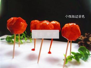 鱼丸棒棒糖怎么做，鱼丸棒棒糖怎么做好吃，鱼丸棒棒糖做法