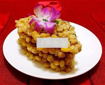 椒盐玉米粒脆饼怎么做，椒盐玉米粒脆饼怎么做好吃，椒盐玉米粒脆饼做法