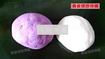 双色紫薯糯米糍怎么做，双色紫薯糯米糍怎么做好吃，双色紫薯糯米糍做法