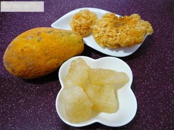 雪耳木瓜炖冰糖怎么做，雪耳木瓜炖冰糖怎么做好吃，雪耳木瓜炖冰糖做法