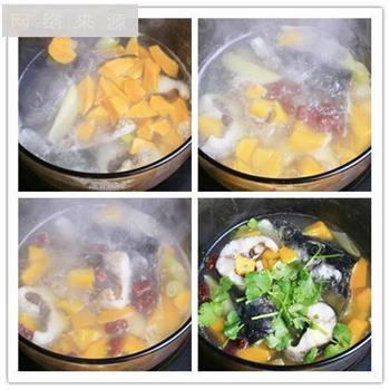 黑鱼红枣南瓜汤怎么做，黑鱼红枣南瓜汤怎么做好吃，黑鱼红枣南瓜汤做法