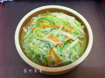 鲜烩三丝怎么做，鲜烩三丝怎么做好吃，鲜烩三丝做法