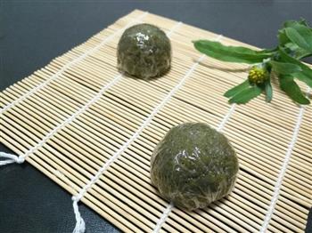 肉松咸蛋黄馅青团怎么做，肉松咸蛋黄馅青团怎么做好吃，肉松咸蛋黄馅青团做法