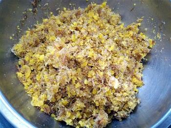 肉松咸蛋黄馅青团怎么做，肉松咸蛋黄馅青团怎么做好吃，肉松咸蛋黄馅青团做法