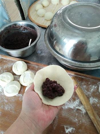 发面豆沙包怎么做，发面豆沙包怎么做好吃，发面豆沙包做法
