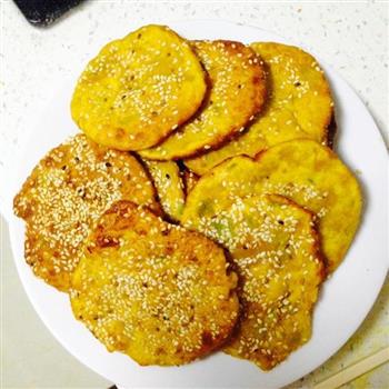 翡翠芝麻南瓜饼怎么做，翡翠芝麻南瓜饼怎么做好吃，翡翠芝麻南瓜饼做法