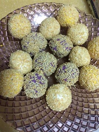 彩色炸麻薯怎么做，彩色炸麻薯怎么做好吃，彩色炸麻薯做法