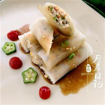 水晶鸡蓉蒸卷怎么做，水晶鸡蓉蒸卷怎么做好吃，水晶鸡蓉蒸卷做法