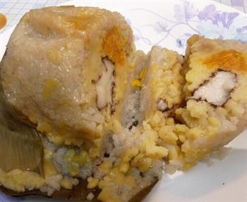 咸蛋黄鲜肉粽怎么做，咸蛋黄鲜肉粽怎么做好吃，咸蛋黄鲜肉粽做法