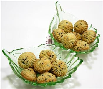 快手茶点-黑芝麻奶酥球怎么做，快手茶点-黑芝麻奶酥球怎么做好吃，快手茶点-黑芝麻奶酥球做法