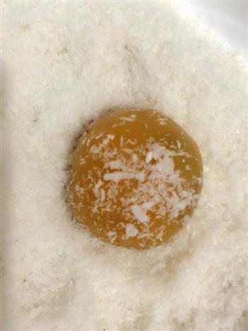 橙香椰蓉豆沙糯米糍怎么做，橙香椰蓉豆沙糯米糍怎么做好吃，橙香椰蓉豆沙糯米糍做法