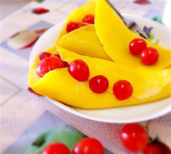西红柿蛋饼怎么做，西红柿蛋饼怎么做好吃，西红柿蛋饼做法