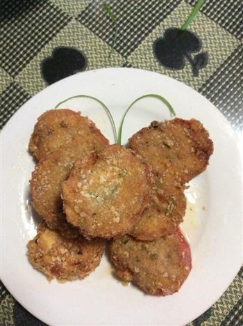 油煎西红柿酿肉怎么做，油煎西红柿酿肉怎么做好吃，油煎西红柿酿肉做法
