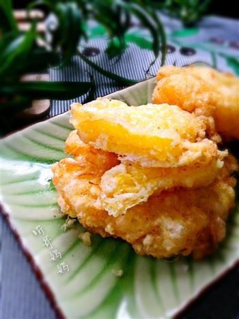 素食-炸菠萝怎么做，素食-炸菠萝怎么做好吃，素食-炸菠萝做法