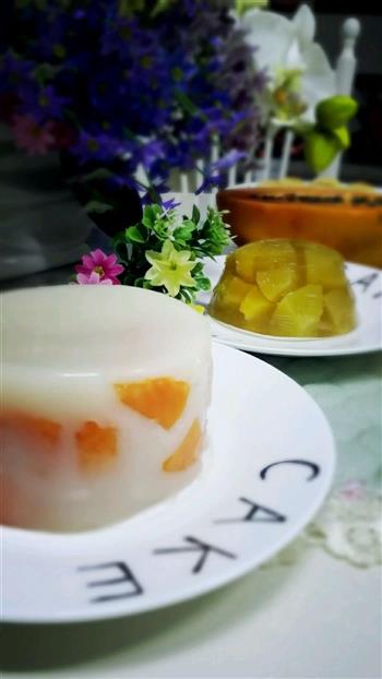 自制-黄桃罐头果冻怎么做，自制-黄桃罐头果冻怎么做好吃，自制-黄桃罐头果冻做法