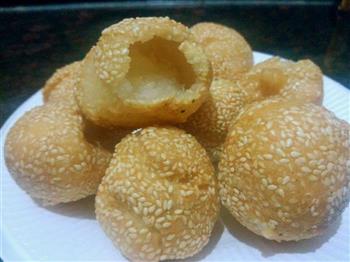 黄金小麻球怎么做，黄金小麻球怎么做好吃，黄金小麻球做法