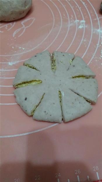 浪漫紫薯花式椰茸包怎么做，浪漫紫薯花式椰茸包怎么做好吃，浪漫紫薯花式椰茸包做法