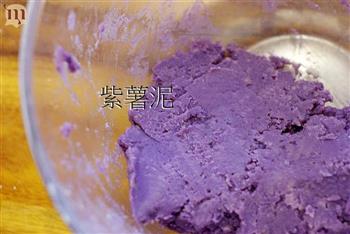 免烤版紫薯芝麻奶球怎么做，免烤版紫薯芝麻奶球怎么做好吃，免烤版紫薯芝麻奶球做法