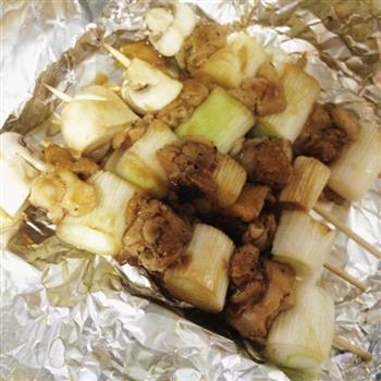 日式大葱烤鸡肉串怎么做，日式大葱烤鸡肉串怎么做好吃，日式大葱烤鸡肉串做法