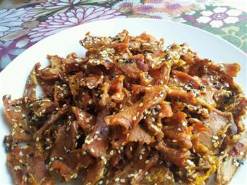 低糖看似肉般的芝麻南瓜干怎么做，低糖看似肉般的芝麻南瓜干怎么做好吃，低糖看似肉般的芝麻南瓜干做法