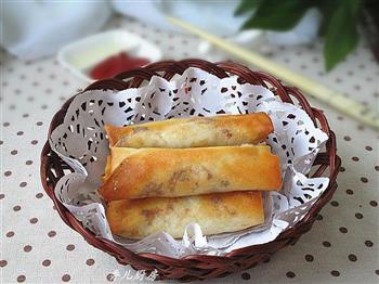 白菜肉丝春卷怎么做，白菜肉丝春卷怎么做好吃，白菜肉丝春卷做法