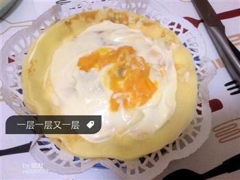 芒果千层蛋糕怎么做，芒果千层蛋糕怎么做好吃，芒果千层蛋糕做法