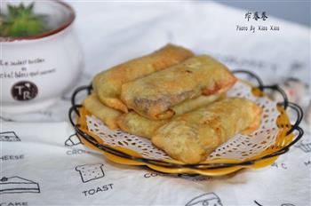 少油版炸春卷怎么做，少油版炸春卷怎么做好吃，少油版炸春卷做法