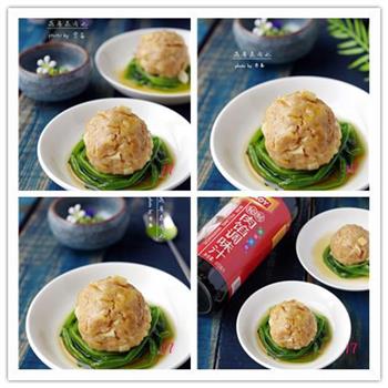 菠菜蒸肉丸怎么做，菠菜蒸肉丸怎么做好吃，菠菜蒸肉丸做法