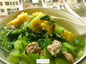 芥菜玉米猪肉汤怎么做，芥菜玉米猪肉汤怎么做好吃，芥菜玉米猪肉汤做法