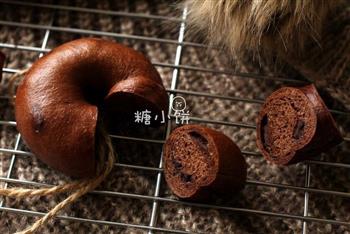 巧克力贝果怎么做，巧克力贝果怎么做好吃，巧克力贝果做法