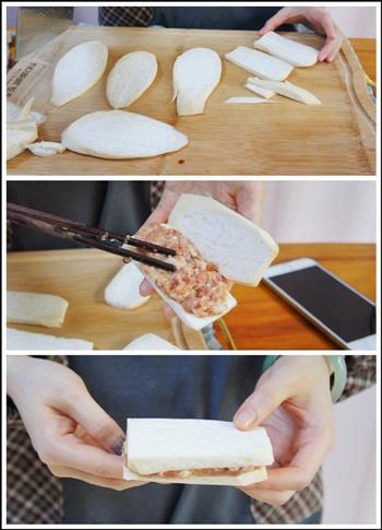 杏香鲍菇盒怎么做，杏香鲍菇盒怎么做好吃，杏香鲍菇盒做法