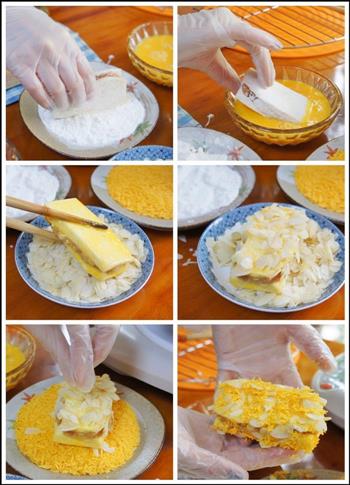 杏香鲍菇盒怎么做，杏香鲍菇盒怎么做好吃，杏香鲍菇盒做法
