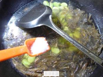 梅干菜蚕豆汤怎么做，梅干菜蚕豆汤怎么做好吃，梅干菜蚕豆汤做法
