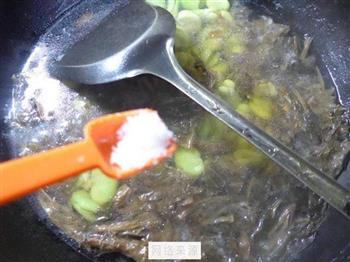 梅干菜蚕豆汤怎么做，梅干菜蚕豆汤怎么做好吃，梅干菜蚕豆汤做法