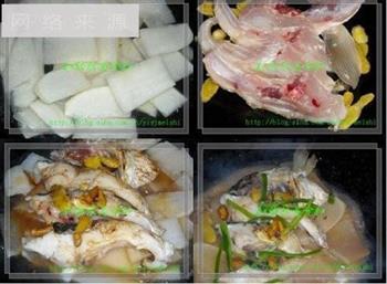 萝卜焖鱼腩怎么做，萝卜焖鱼腩怎么做好吃，萝卜焖鱼腩做法