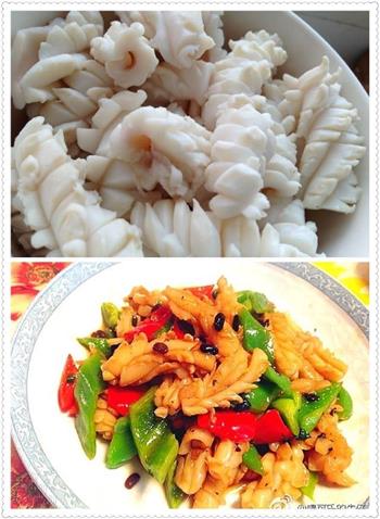 豉椒炒鱿鱼怎么做，豉椒炒鱿鱼怎么做好吃，豉椒炒鱿鱼做法