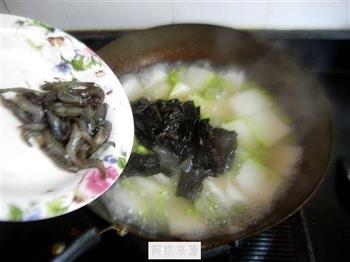 河虾紫菜冬瓜汤怎么做，河虾紫菜冬瓜汤怎么做好吃，河虾紫菜冬瓜汤做法