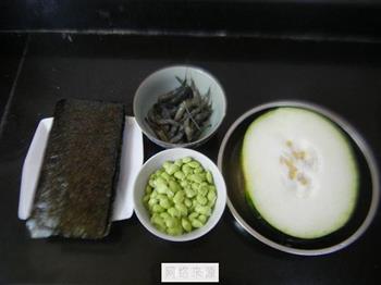 河虾紫菜冬瓜汤怎么做，河虾紫菜冬瓜汤怎么做好吃，河虾紫菜冬瓜汤做法