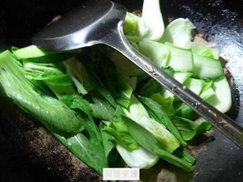 青菜肉面筋粉丝汤怎么做，青菜肉面筋粉丝汤怎么做好吃，青菜肉面筋粉丝汤做法
