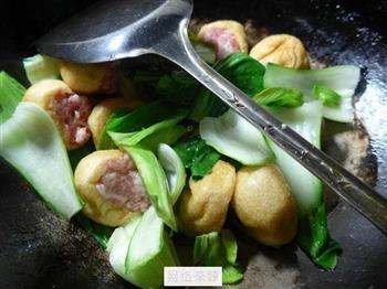 青菜肉面筋粉丝汤怎么做，青菜肉面筋粉丝汤怎么做好吃，青菜肉面筋粉丝汤做法