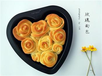 心形玫瑰面包怎么做，心形玫瑰面包怎么做好吃，心形玫瑰面包做法