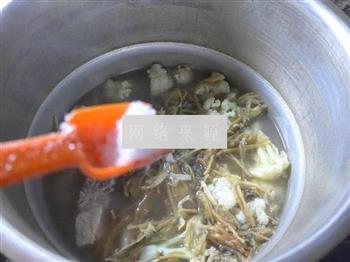 笋干菜花菜龙骨汤怎么做，笋干菜花菜龙骨汤怎么做好吃，笋干菜花菜龙骨汤做法